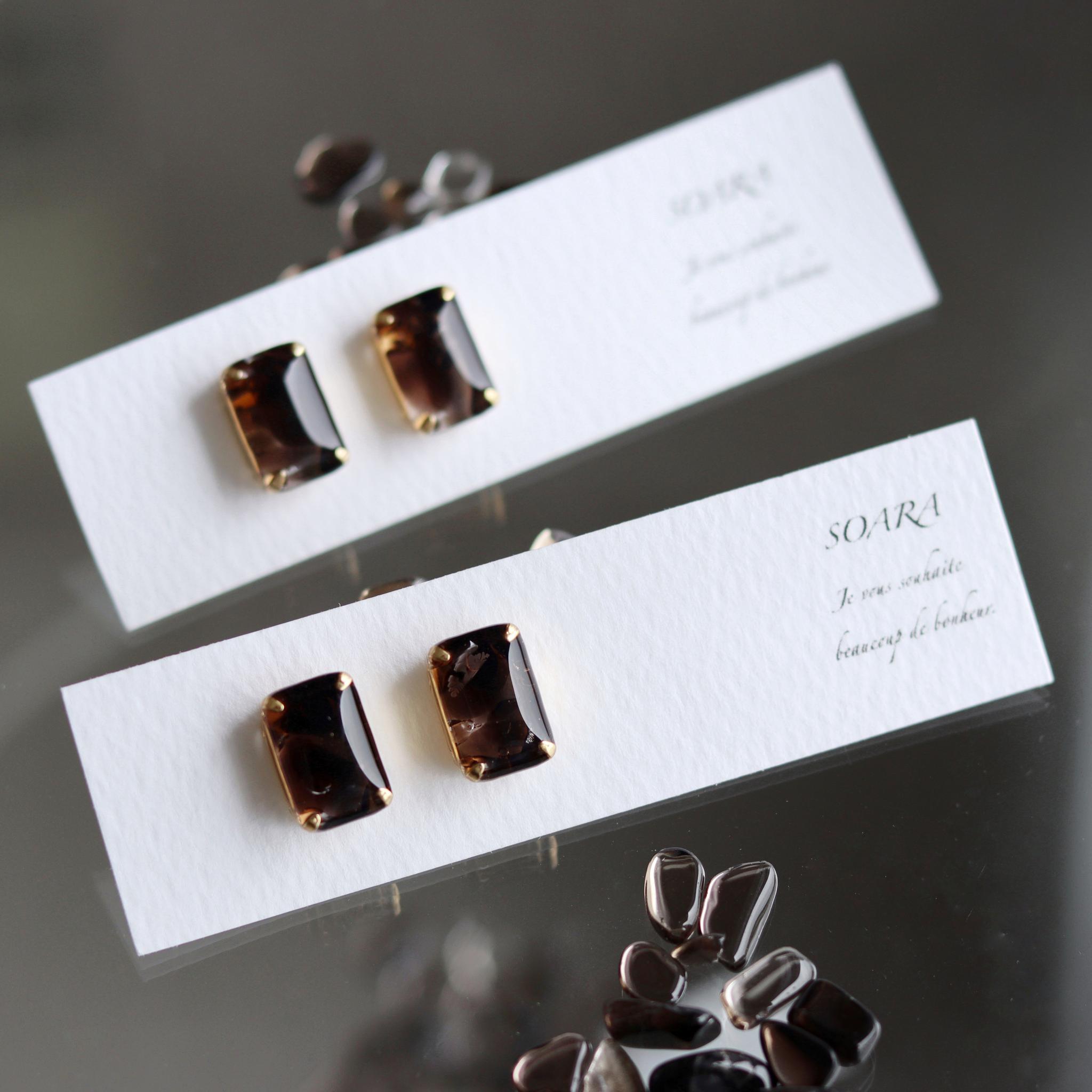 gemstone  jewelry   スモーキークォーツ