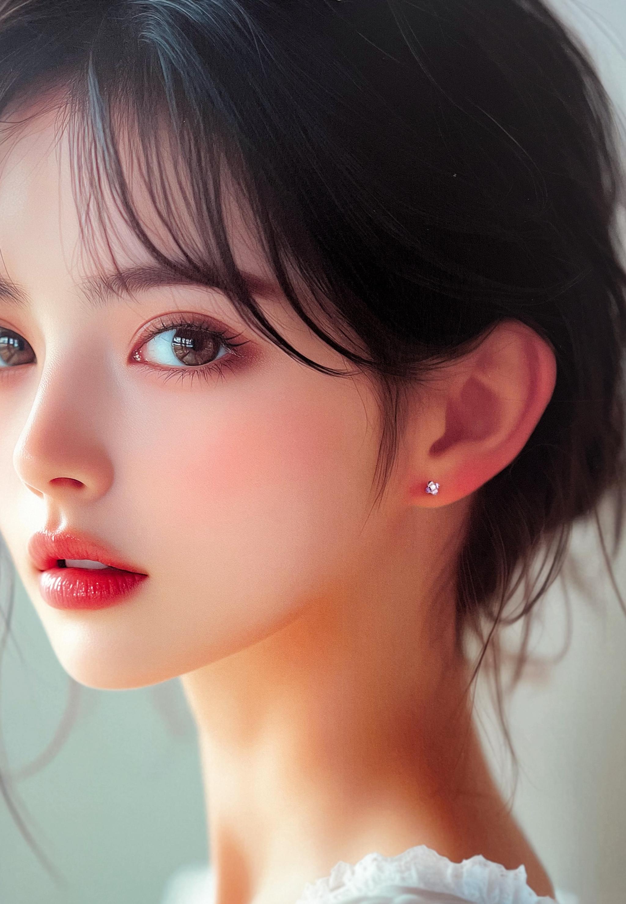 小さな紫陽花の耳飾り | 7枚目